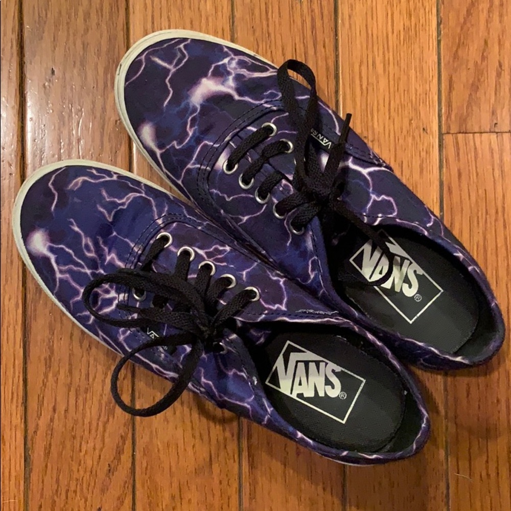 Limited Edition Lightning Bolt Vans